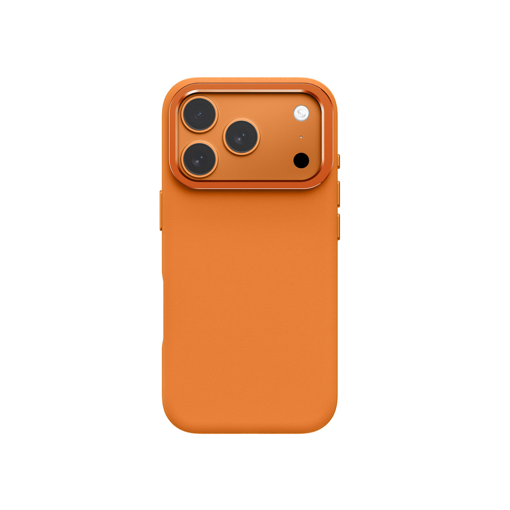 AmazingThing Glamour dėklas iPhone 17 Pro – oranžinis