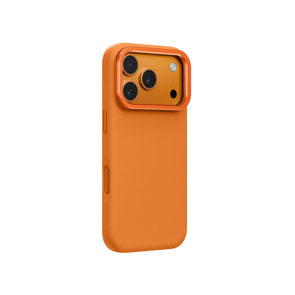 AmazingThing Glamour dėklas iPhone 17 Pro – oranžinis