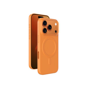 AmazingThing Minimal Air Case dėklas iPhone 17 Pro Max, suderinamas su MagSafe - oranžinė