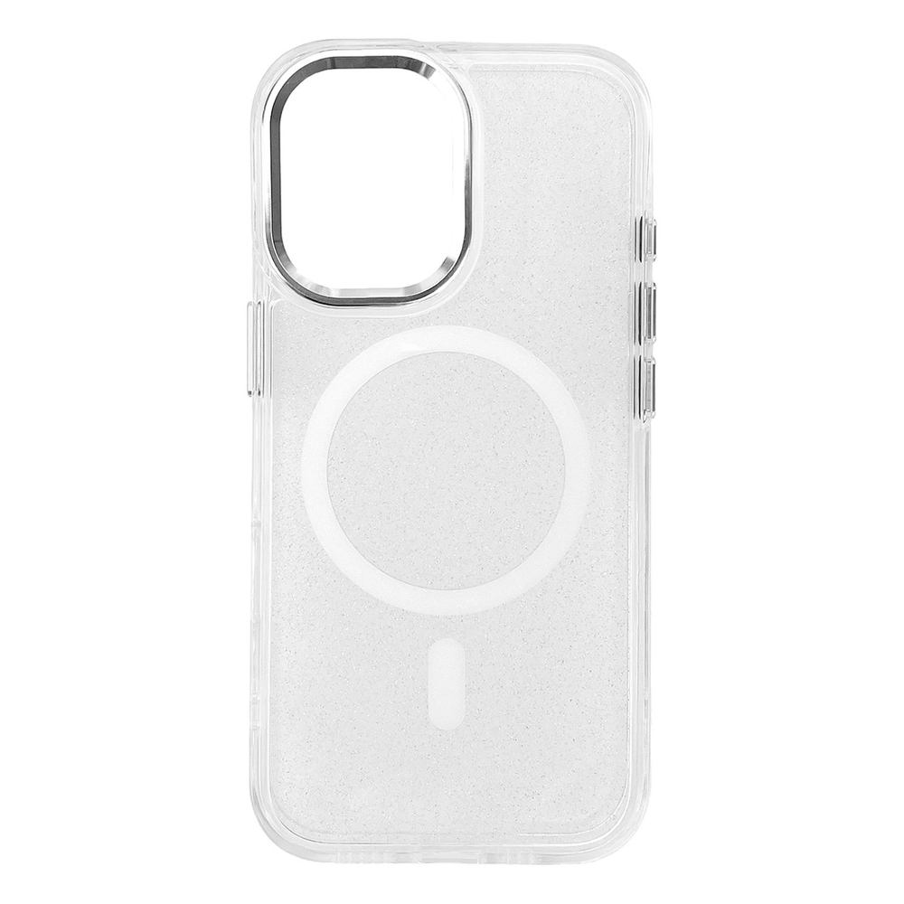 Glitter Case skirtas Samsung Galaxy S26, MagSafe Suderinamas - White