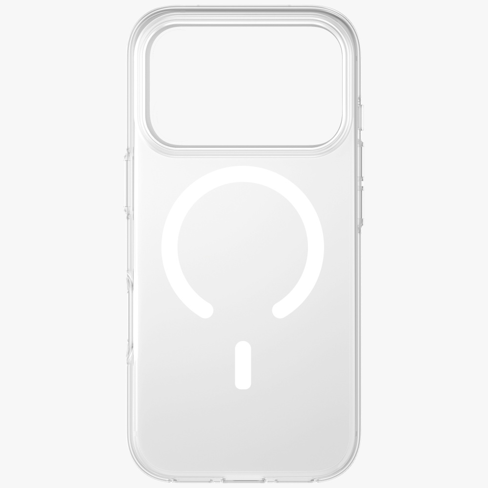 Uniq Clario MagClick dėklas iPhone 17 Pro – skaidrus