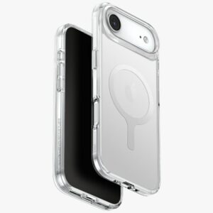 Uniq Clario MagClick dėklas iPhone Air – skaidrus
