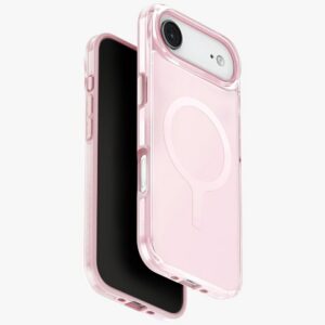 Uniq Clario MagClick dėklas iPhone Air – rožinis