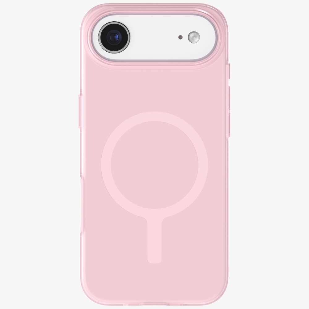 Uniq Clario MagClick dėklas iPhone Air – rožinis