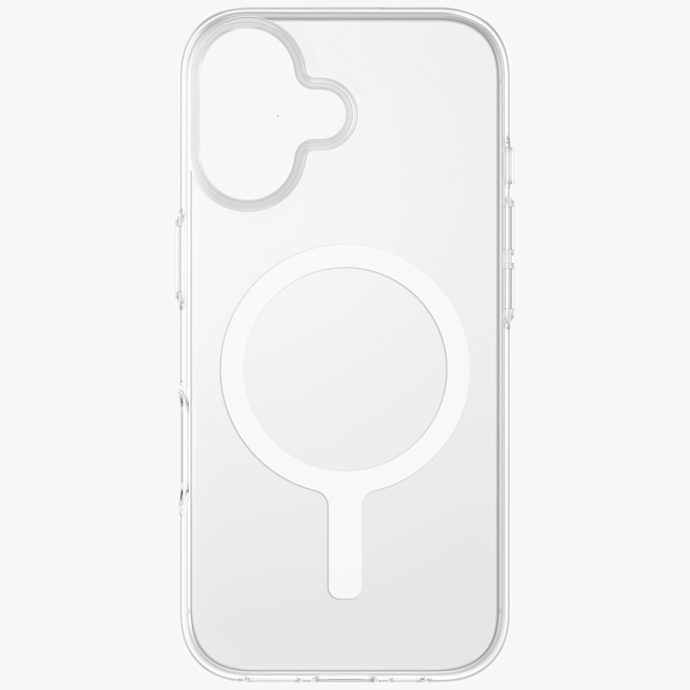 Uniq Clario MagClick dėklas iPhone 17 – skaidrus