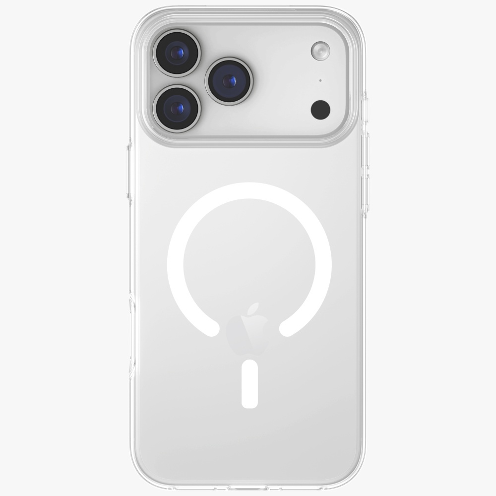 Uniq Clario Magclick įkrovimo dėklas, skirtas iPhone 17 Pro Max - Transparent