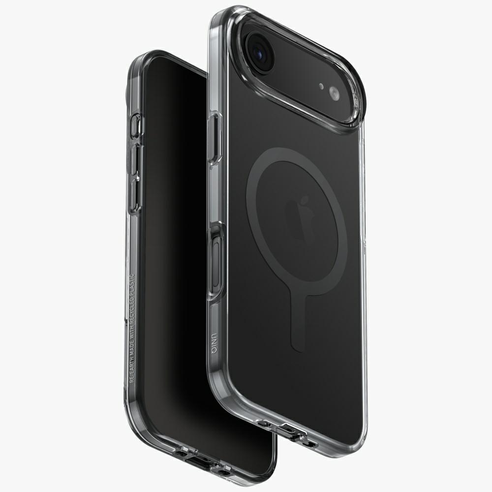 Uniq Clario MagClick dėklas iPhone Air – juodas