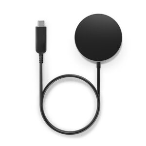 Samsung belaidis įkroviklis GP-PWU025WIABW Qi2 15W 1.67A - juodas