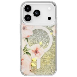 Uniq Coehl Fleurette MagSafe dėklas iPhone 17 Pro – skaidrus