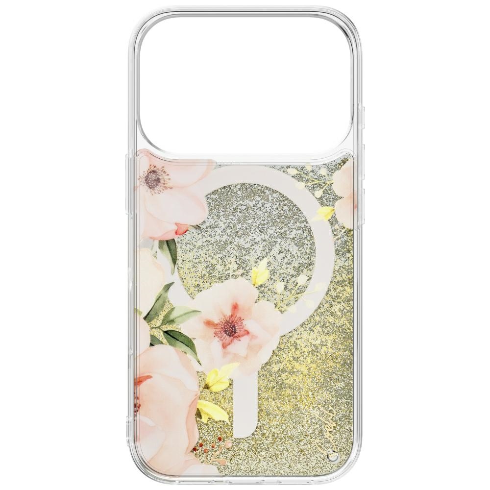 Uniq Coehl Fleurette MagSafe dėklas iPhone 17 Pro – skaidrus