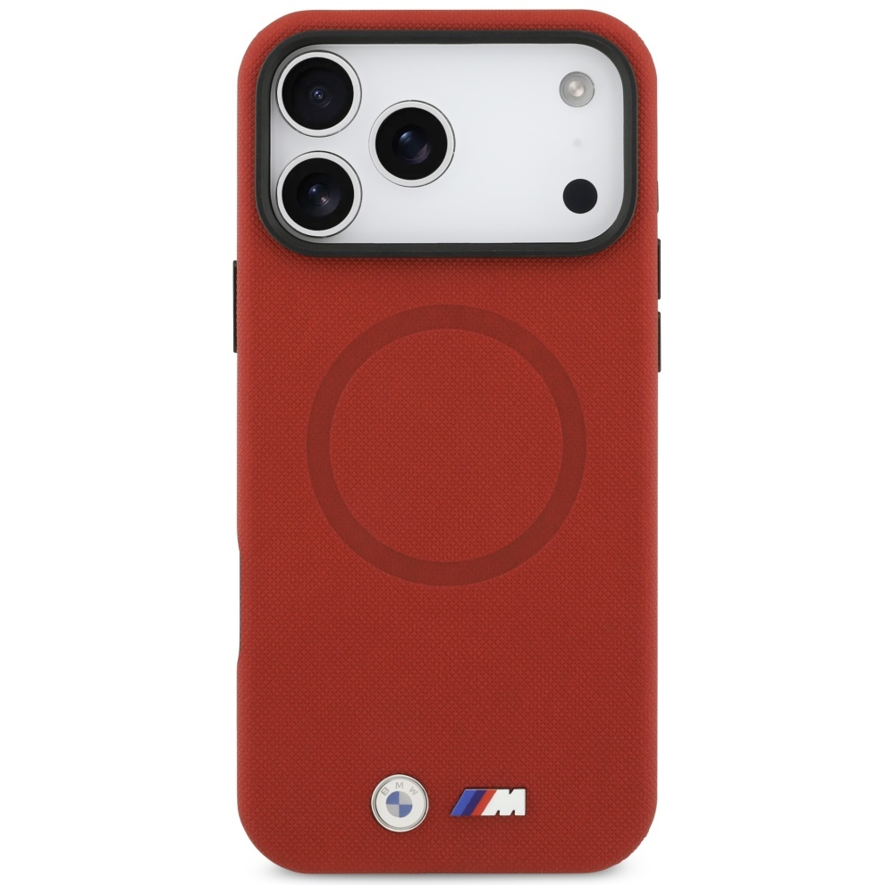 BMW MagSafe dėklas iPhone 17 Pro Max – raudonas