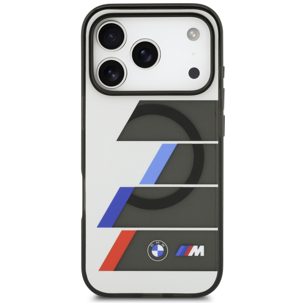 BMW MagSafe dėklas iPhone 17 Pro – pilkas