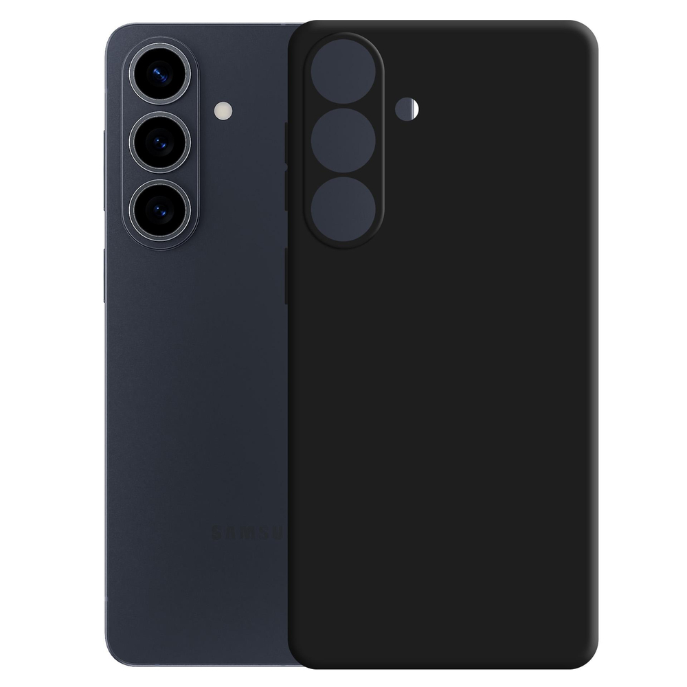 3mk Matinis dėklas, skirtas Samsung Galaxy S26+ – matinė juoda