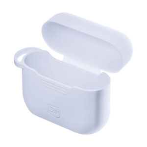 Silikoninis 3mk dėklas AirPods Pro 3 – baltas