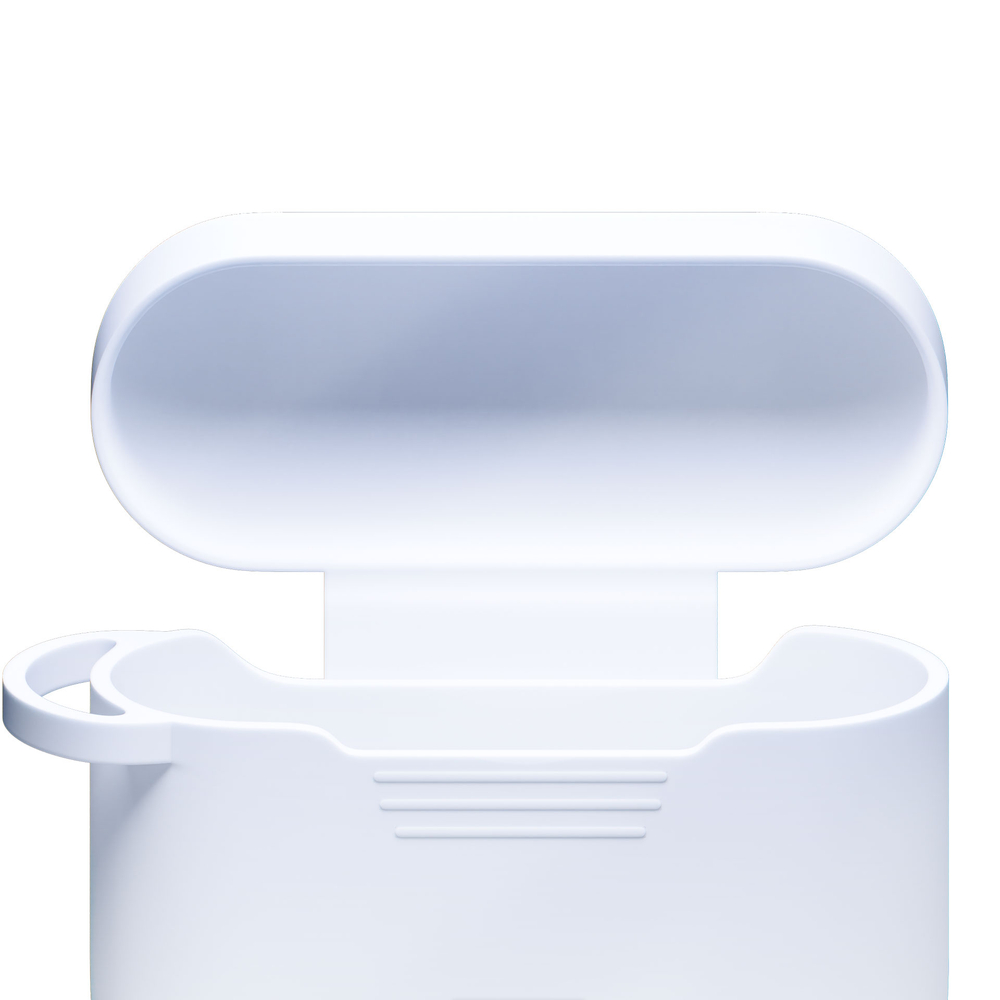 Silikoninis 3mk dėklas AirPods Pro 3 – baltas