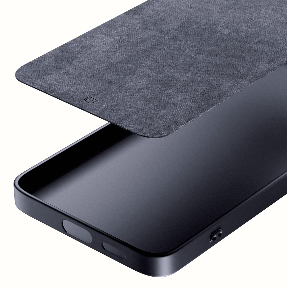 3mk Matt Case Pro dėklas Samsung Galaxy S25 FE – juodas