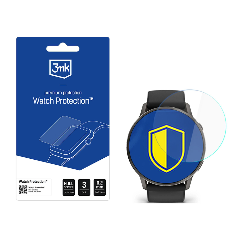 3mk Watch Protection ARC Smartwatch ekrano apsauga, skirta Garmin Venu 4 41mm