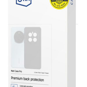 3mk Matt Case Pro dėklas, skirtas Xiaomi Redmi 15 4G / 15 5G - juodas