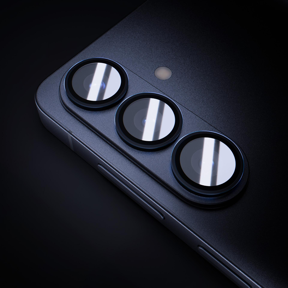3mk Lens Protection Pro juodas hibridinis stiklas, skirtas Cameros objektyvui Samsung Galaxy S26 Pro