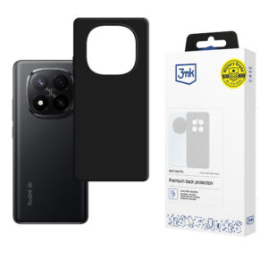 3mk Matt Case Pro dėklas, skirtas Xiaomi Redmi Note 15 5G - juodas