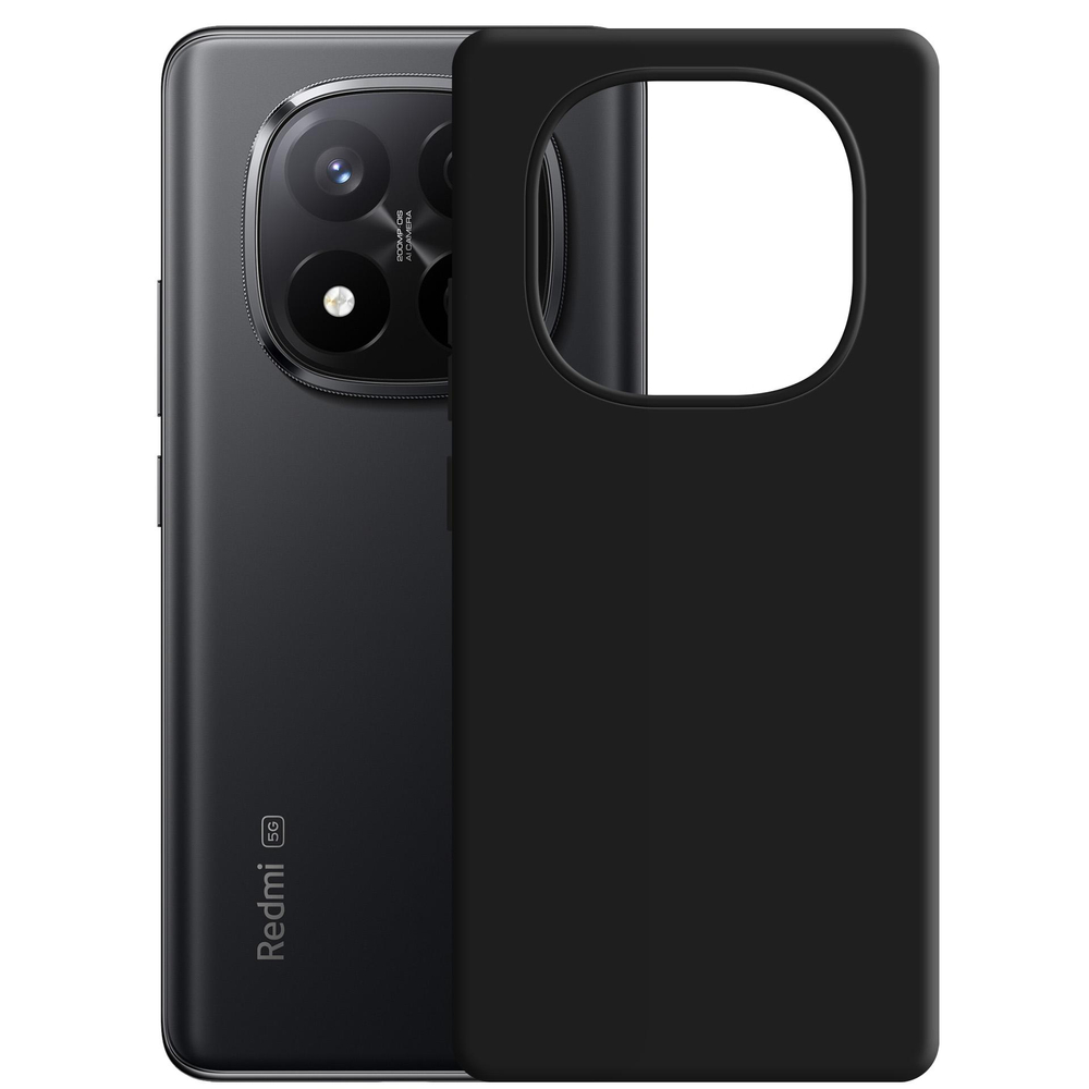 3mk Matt Case Pro dėklas, skirtas Xiaomi Redmi Note 15 5G - juodas