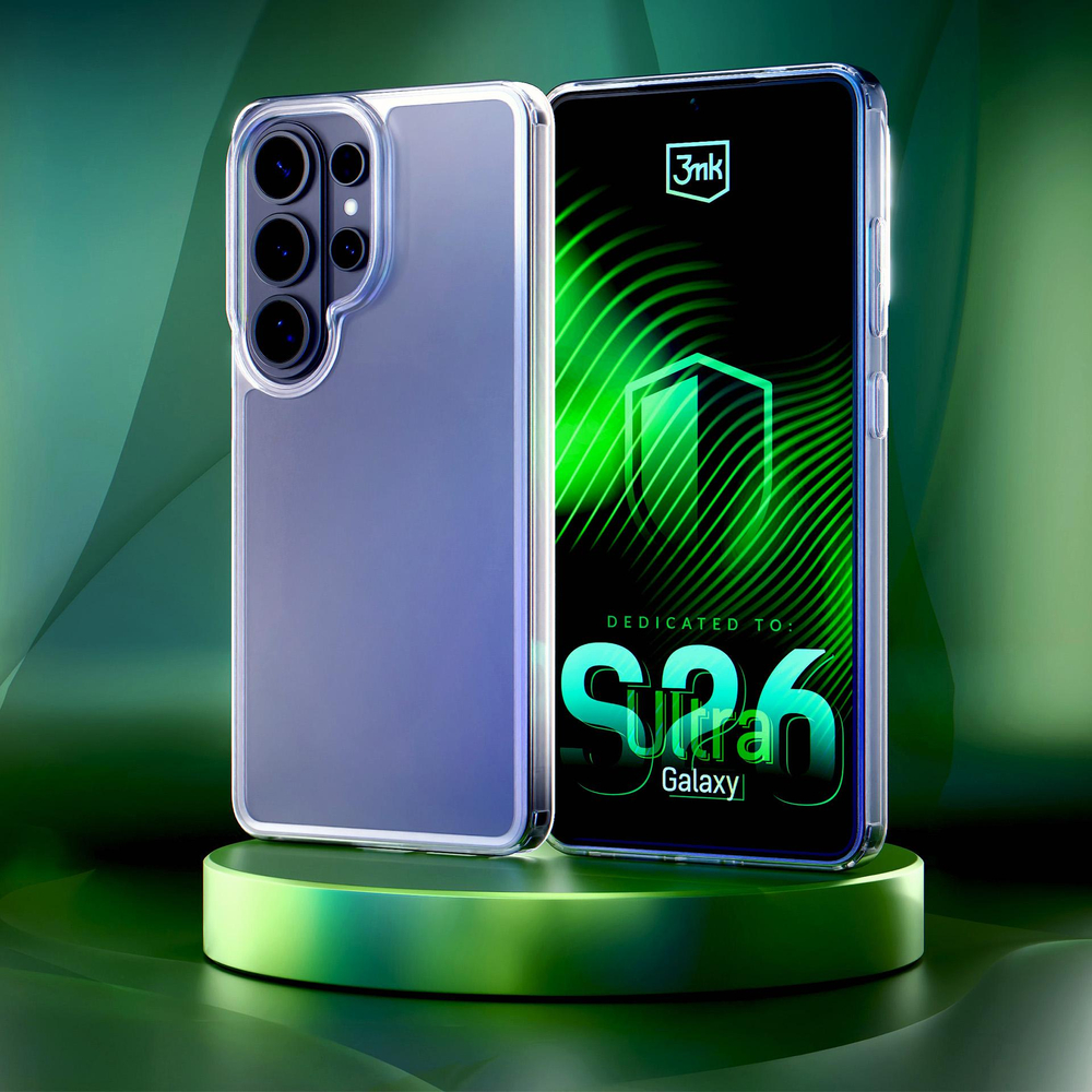 3mk Šarvų dėklas, skirtas Samsung Galaxy S26 Ultra – skaidrus