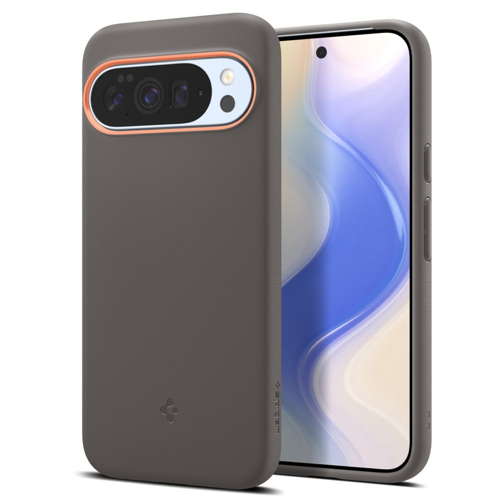 Dėklas Spigen Nano Pop Mag MagSafe Google Pixel 10 Pro XL, papajos ir pilkos spalvos