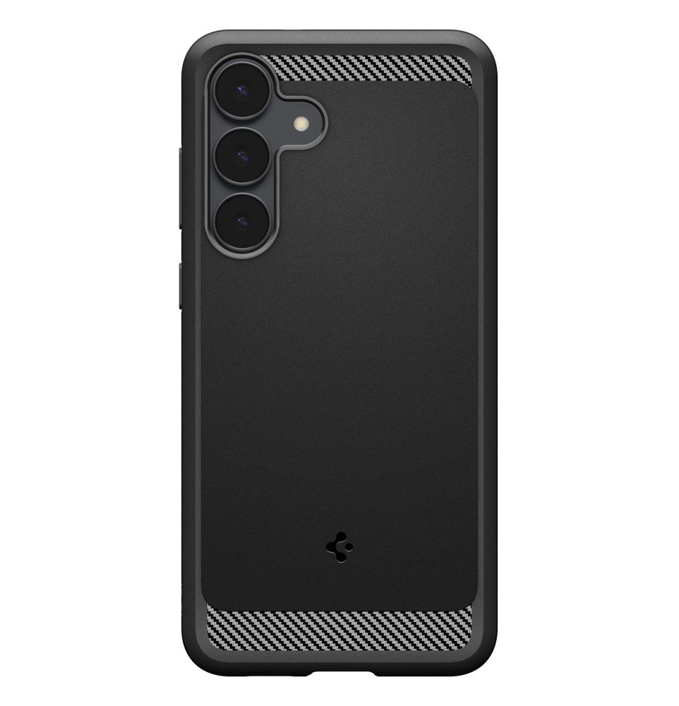 Dėklas Spigen Rugged Armor Galaxy S25 FE, matinis juodas