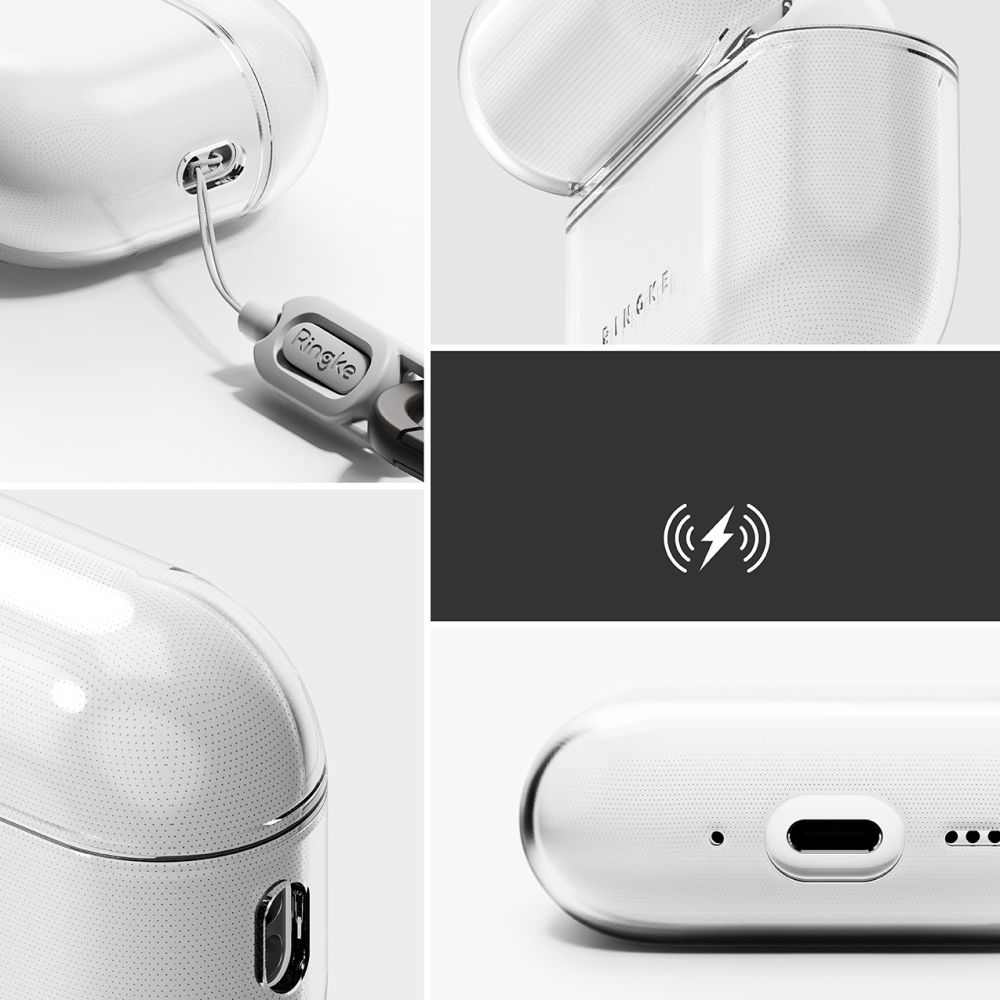 Dėklas Ringke Air Apple AirPods Pro 3, skaidrus