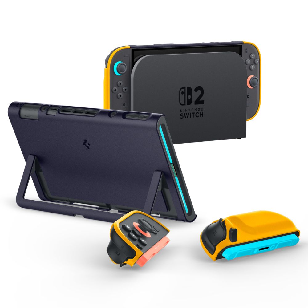 Dėklas Spigen Nano Pop Nintendo Switch 2, tamsiai mėlynas