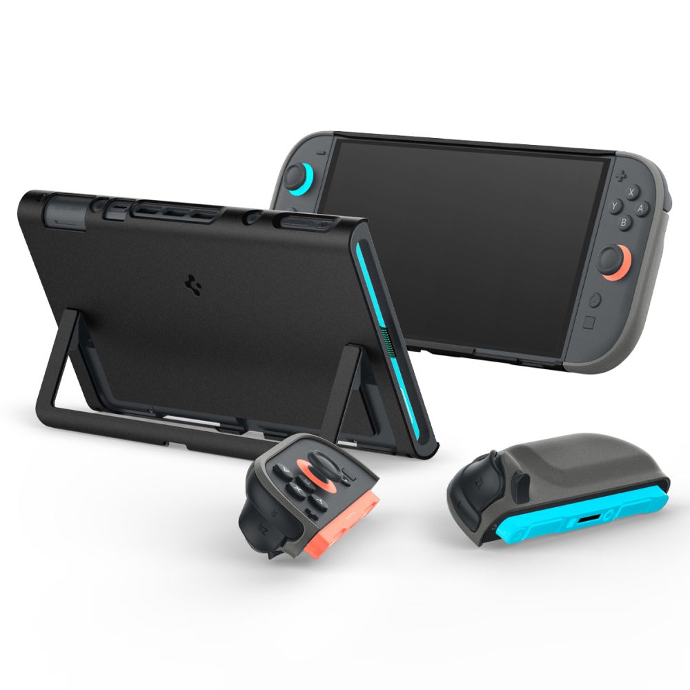 Dėklas Spigen Nano Pop Nintendo Switch 2, juodas