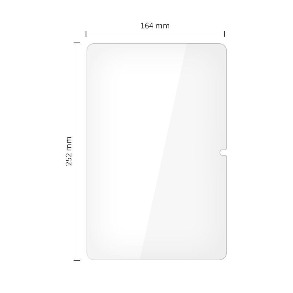 Apsauginis stiklas Tech-Protect Glass Fit+ 2 vnt. Galaxy Tab A9+ / A11+ 11.0, skaidrus