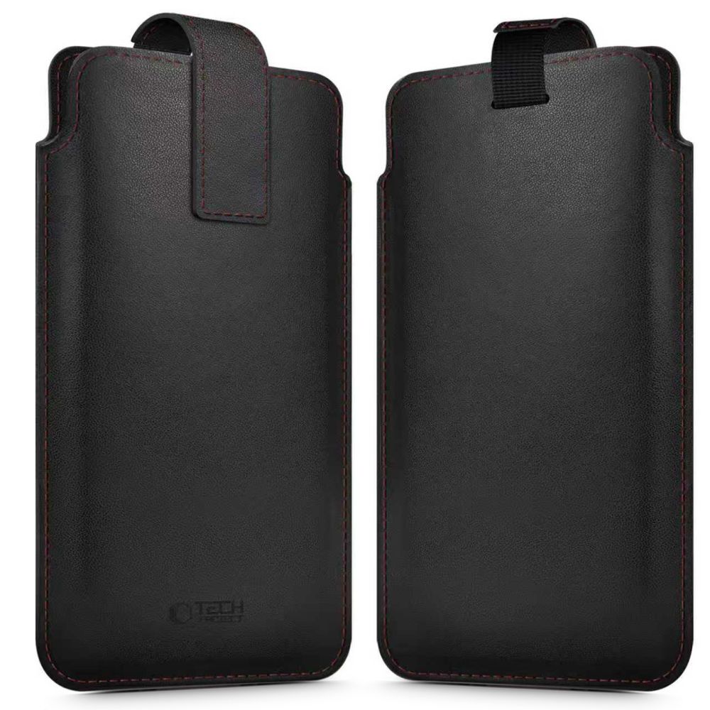 Dėklas Tech-Protect SM65, universalus 6.0-6.9 colio, juodas/raudonas