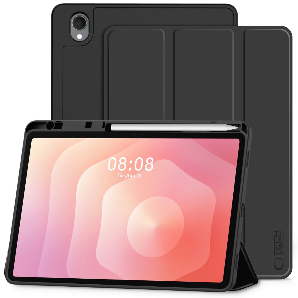 Dėklas Tech-Protect SmartCase Pen Samsung Galaxy Tab S11 11.0 X730/X736B, juodas
