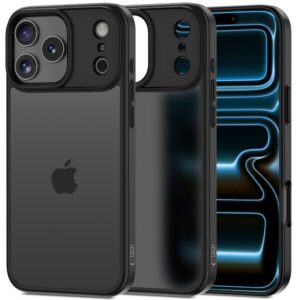 Dėklas Tech-Protect MagMat iPhone 17 Pro, matinis juodas
