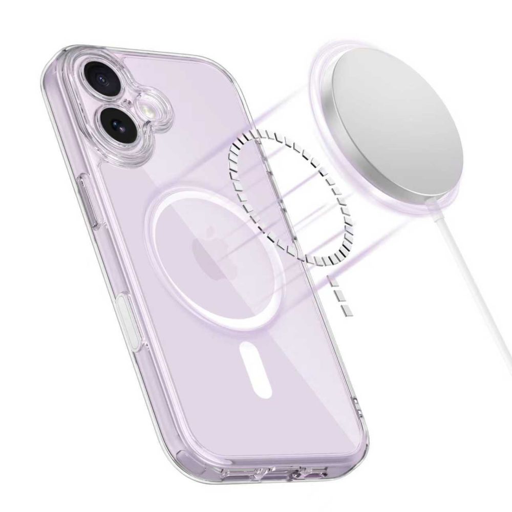Dėklas Tech-Protect Magpeak Magsafe iPhone 17, skaidrus