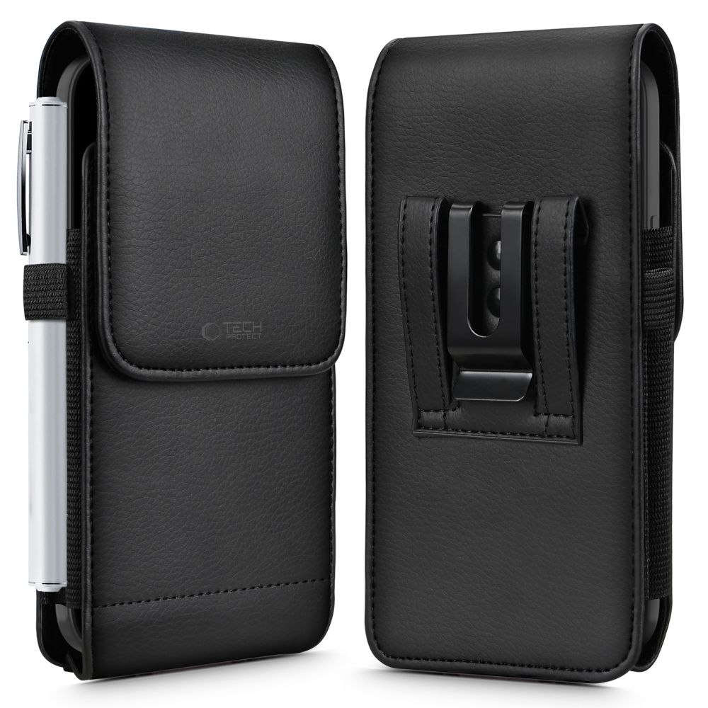 Dėklas Tech-Protect SM75, universalus 5.8-6.8 col., juodas