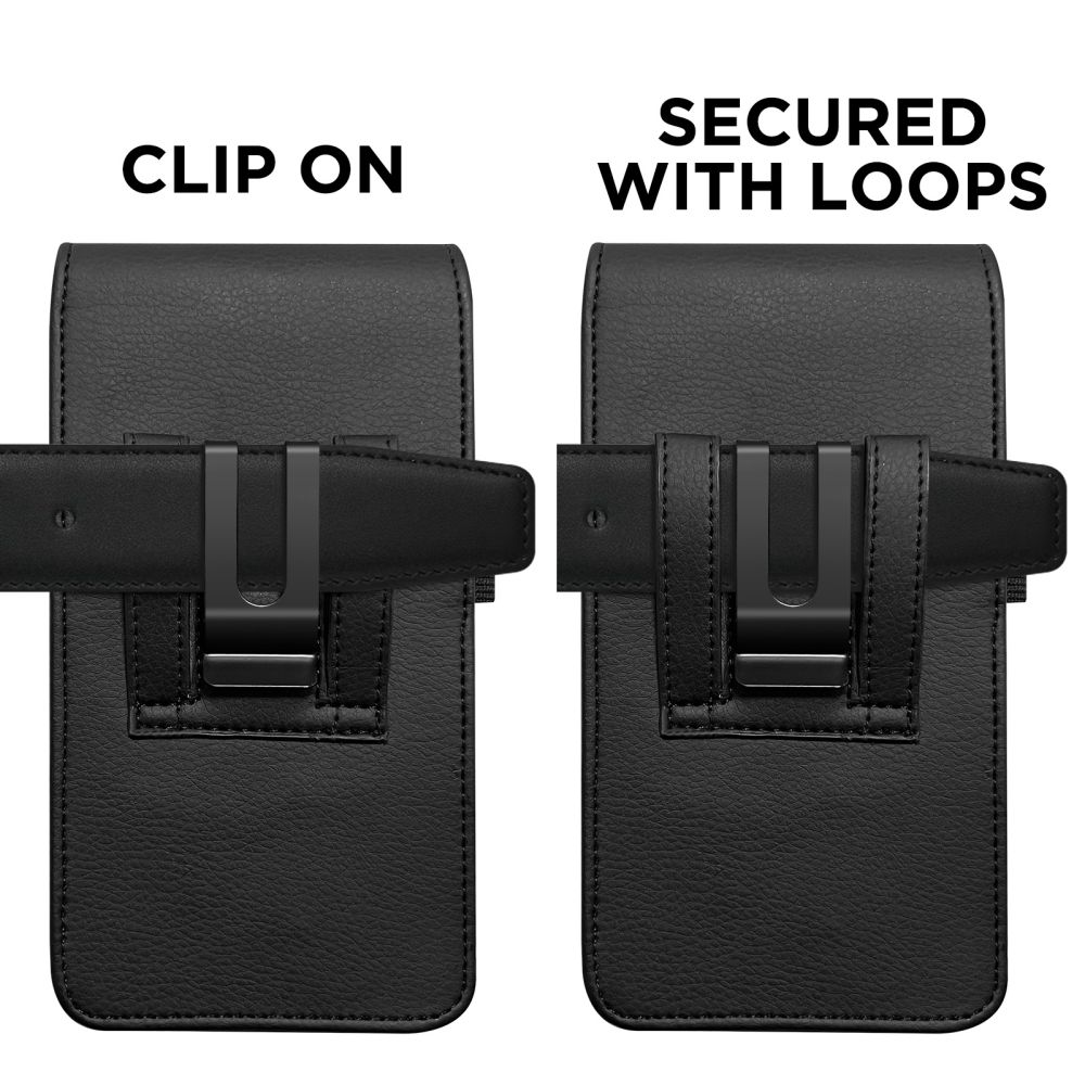 Dėklas Tech-Protect SM75, universalus 5.8-6.8 col., juodas
