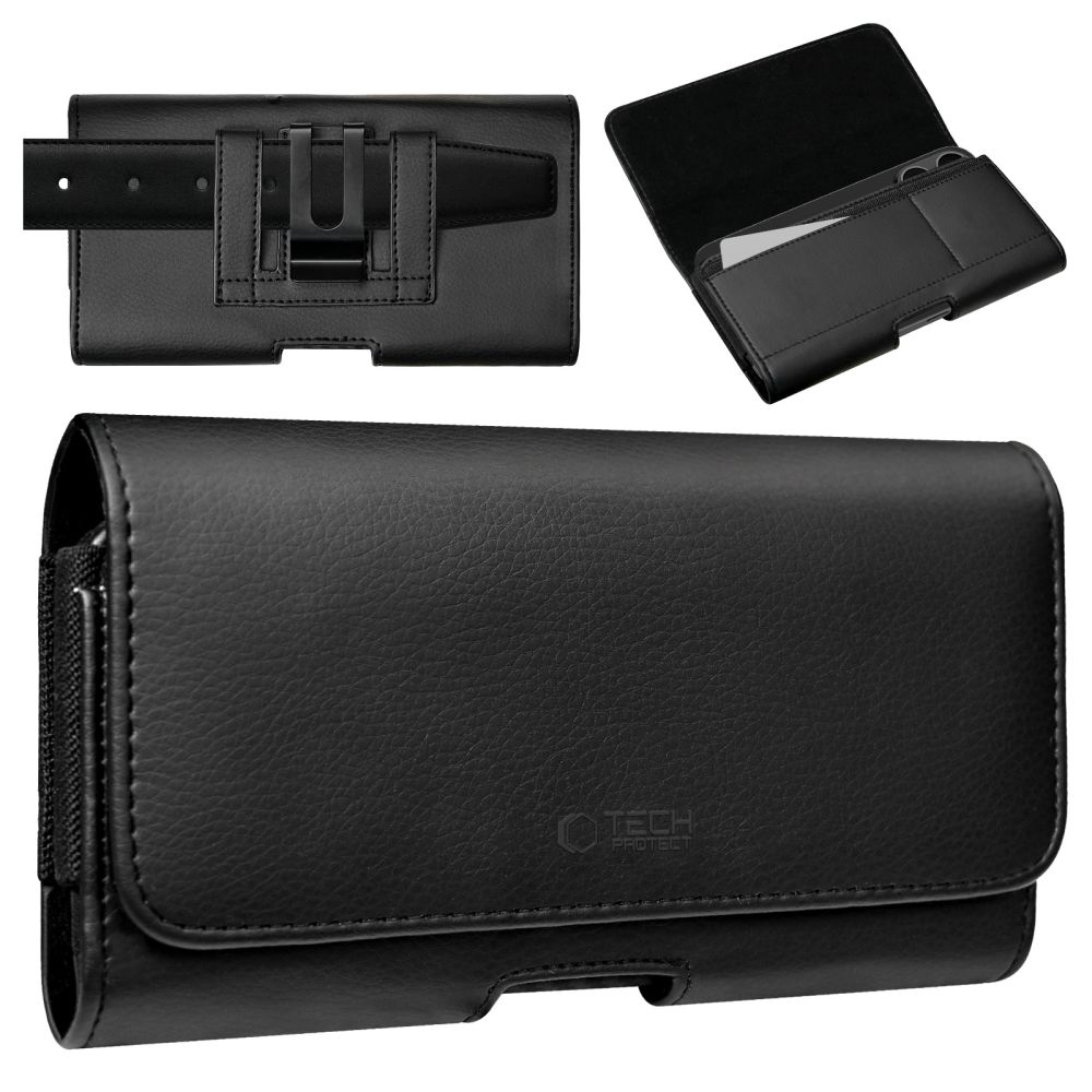 Dėklas Tech-Protect SM80, universalus 5.8-6.8 col., juodas