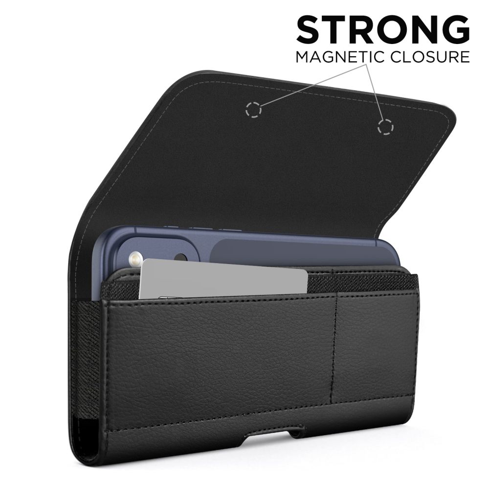 Dėklas Tech-Protect SM80, universalus 5.8-6.8 col., juodas