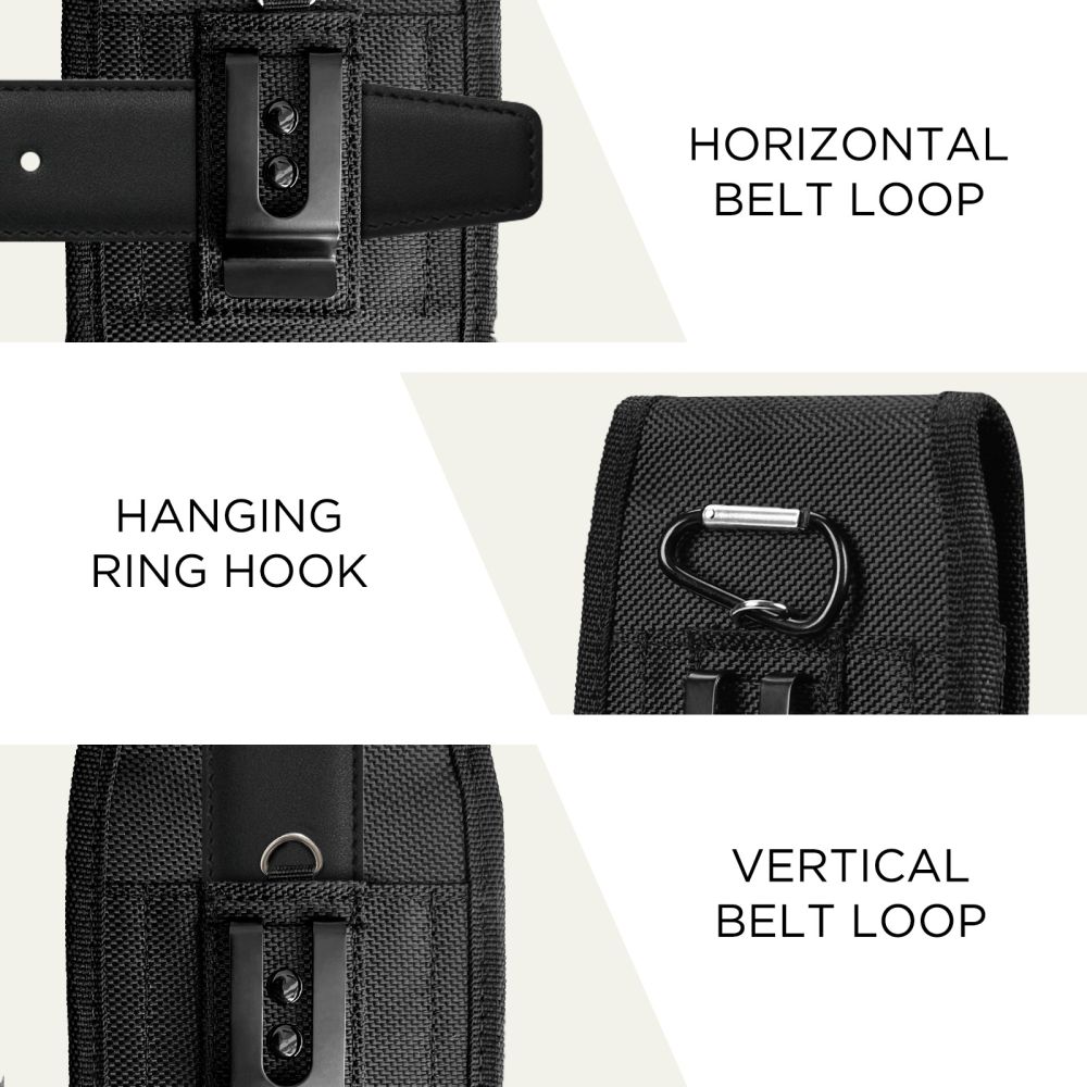Dėklas Tech-Protect SM85, universalus 5.8-6.8 col., juodas