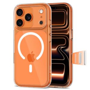 Dėklas Tech-Protect Magpeak MagSafe CC iPhone 17 Pro Max, skaidrus
