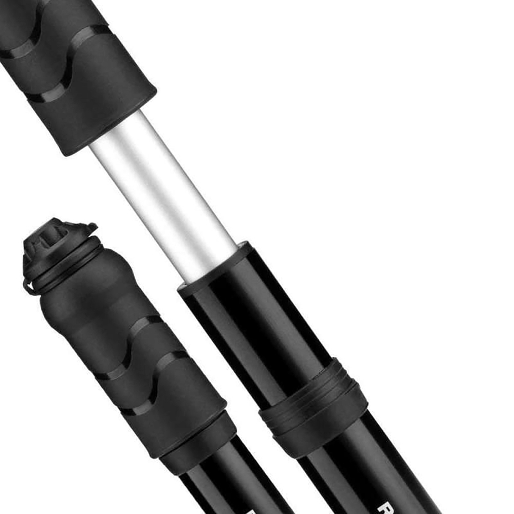 Rockbros 810PCS-HP Mini rankinio dviračio siurblis su Presta ir Schrader žarnyne - Juoda