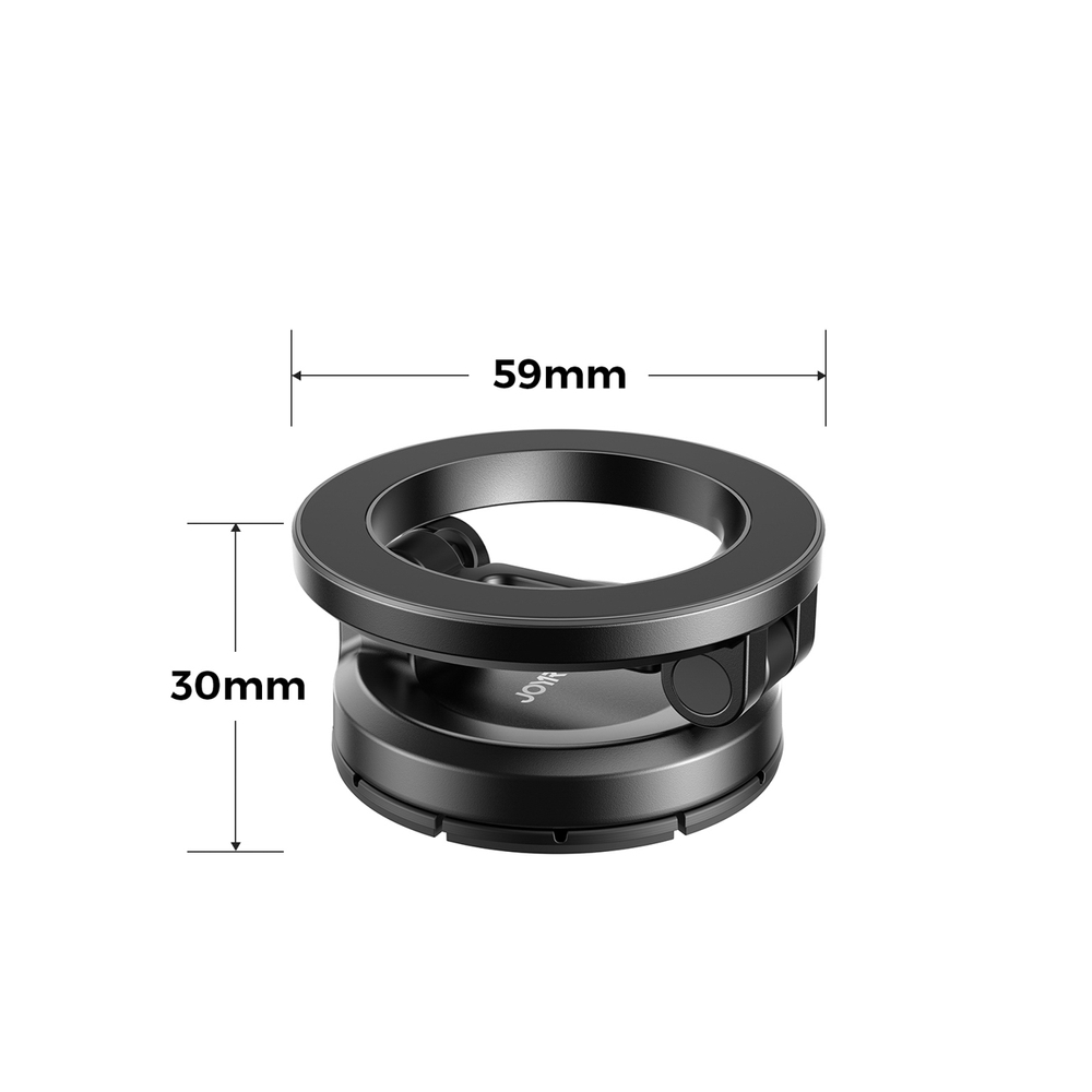 Joyroom JR-ZS505 magnetinis laikiklis prietaisų skydeliui, suderinamas su MagSafe - juodas
