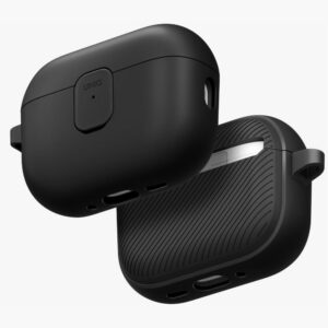 Uniq Clyde dėklas AirPods Pro 3 – juodai pilkas