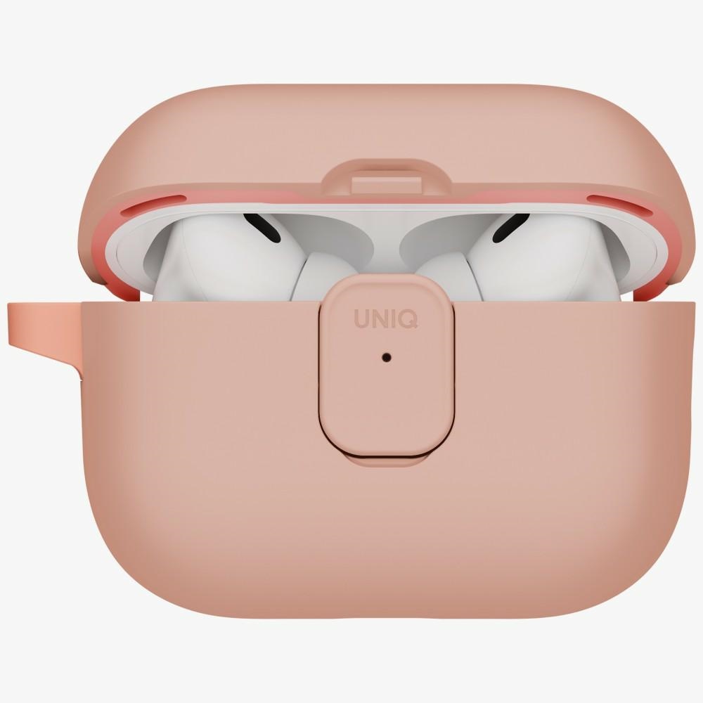 Uniq Clyde dėklas AirPods Pro (3 kart.) – rožinis