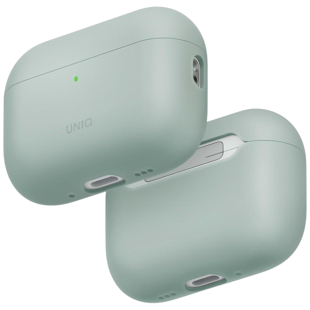 Uniq Lino Silicone dėklas AirPods Pro 3 – žalias