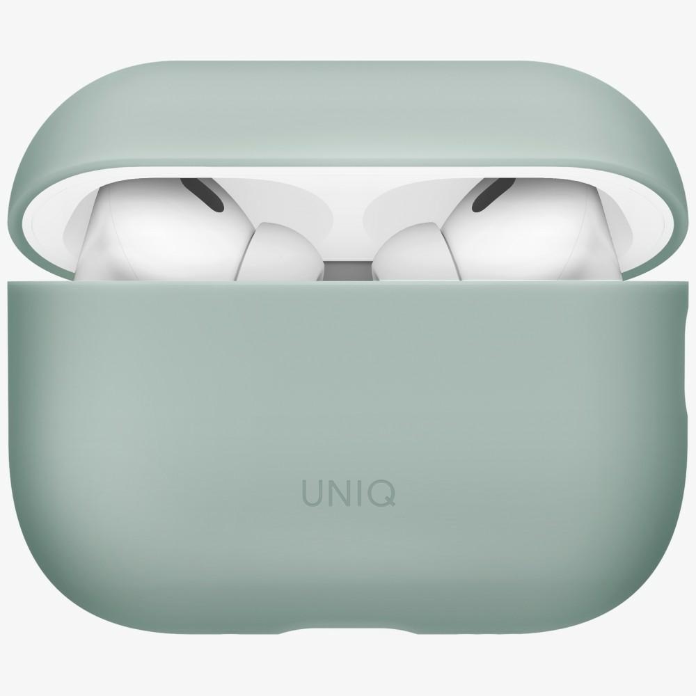 Uniq Lino Silicone dėklas AirPods Pro 3 – žalias