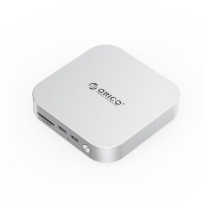 Orico MiniLink 9-in-1 jungimo stotis su M.2 SSD kieto disko lizdais - Sidabrinė