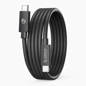 Orico Laidas USB4 Thunderbolt5 80Gbps 240W USB-C to USB-C 2m juodas